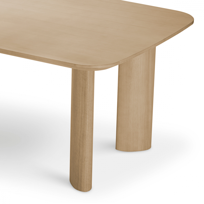   Masa de dining Harmonie L din furnir de steBorcan natural 116920 EICHHOLTZ [4]