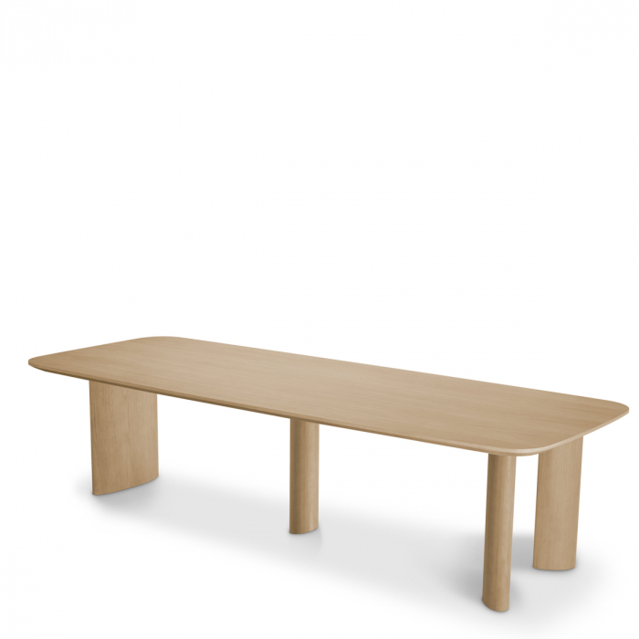   Masa de dining Harmonie L din furnir de steBorcan natural 116920 EICHHOLTZ [1]