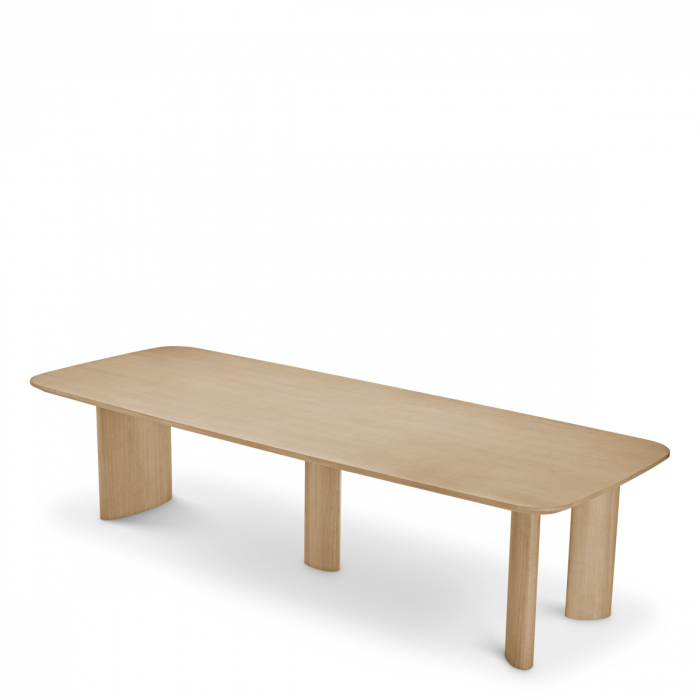   Masa de dining Harmonie L din furnir de steBorcan natural 116920 EICHHOLTZ [2]