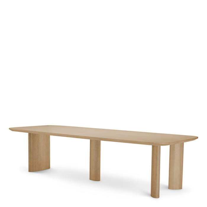   Masa de dining Harmonie L din furnir de steBorcan natural 116920 EICHHOLTZ [3]
