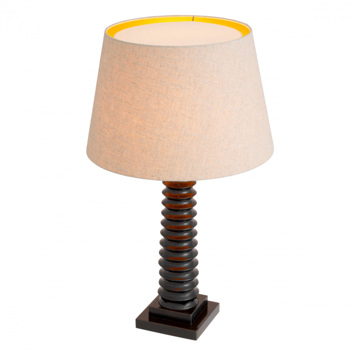   Lampă de masă Callao cu finisaj negru piano, inclusiv abajur 118269 EICHHOLTZ [3]