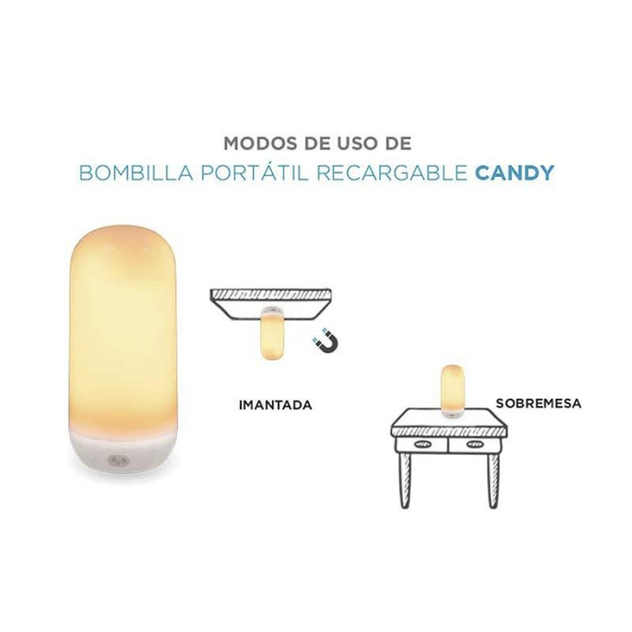Lampă de Masă Candy 9x9x19 cm, Protecție IP54 - New Garden [7]