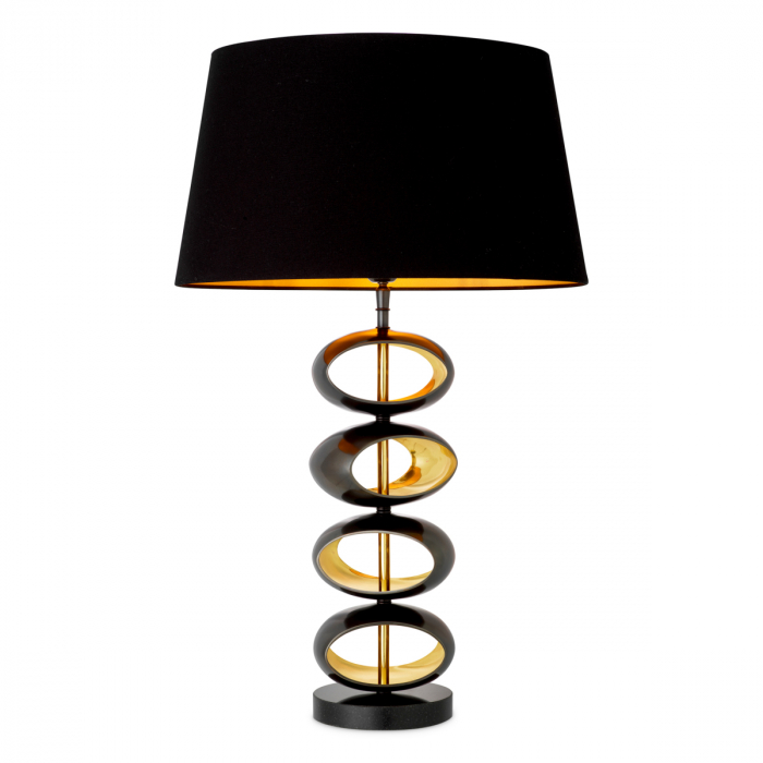   Lampă de masă Canzo finisaj gunmetal inclus abajur 118776 EICHHOLTZ [3]