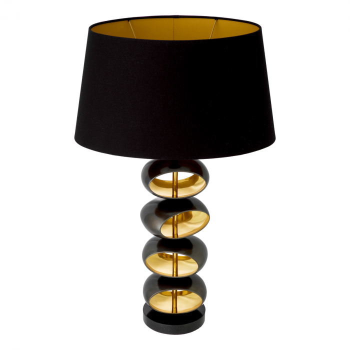   Lampă de masă Canzo finisaj gunmetal inclus abajur 118776 EICHHOLTZ [5]