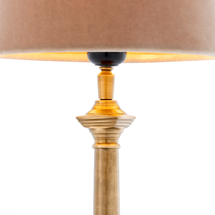   Lampă de masă Cologne S cu finisaj din alamă antică, inclusiv abajur 101642 EICHHOLTZ [3]