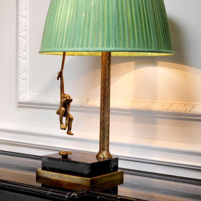   Lampă de masă Jungle finisaj din alamă vintage inclusiv abajur 112203 EICHHOLTZ [5]