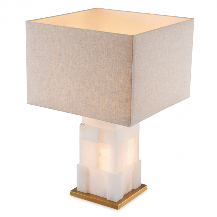   Lampă de masă Fabiano alabastru inclusiv abajur 119656 EICHHOLTZ [4]