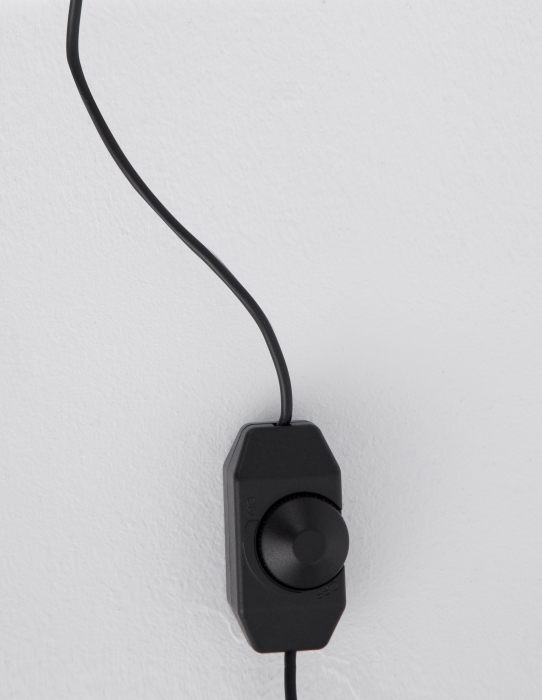 Lampa de masa forma cub aurie/neagra LED dimabil Gerho 16x16 cm, design minimalist, 9818161 - Novaluce [7]