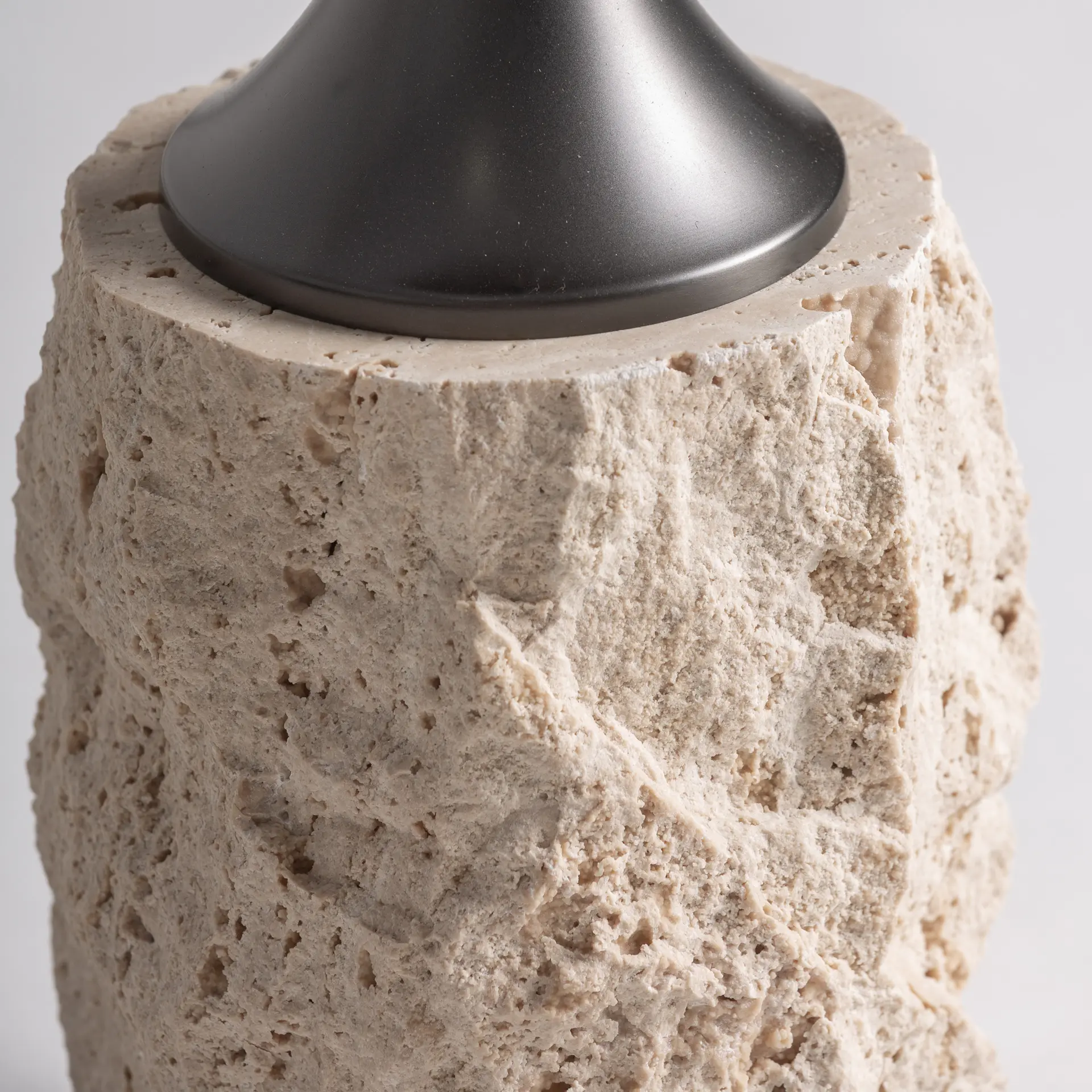Lampa de Masa Frangy din Alamă și Marmura Alb, 30x30x85cm, VicalHome 38529 VicalHome 38529 [2]