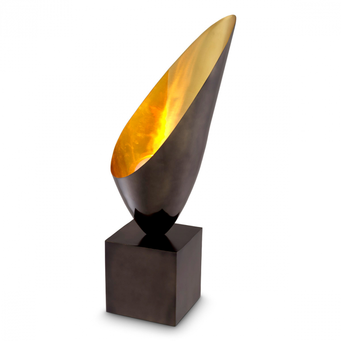   Lampă de masă Grotto finisaj gunmetal 115449 EICHHOLTZ [1]