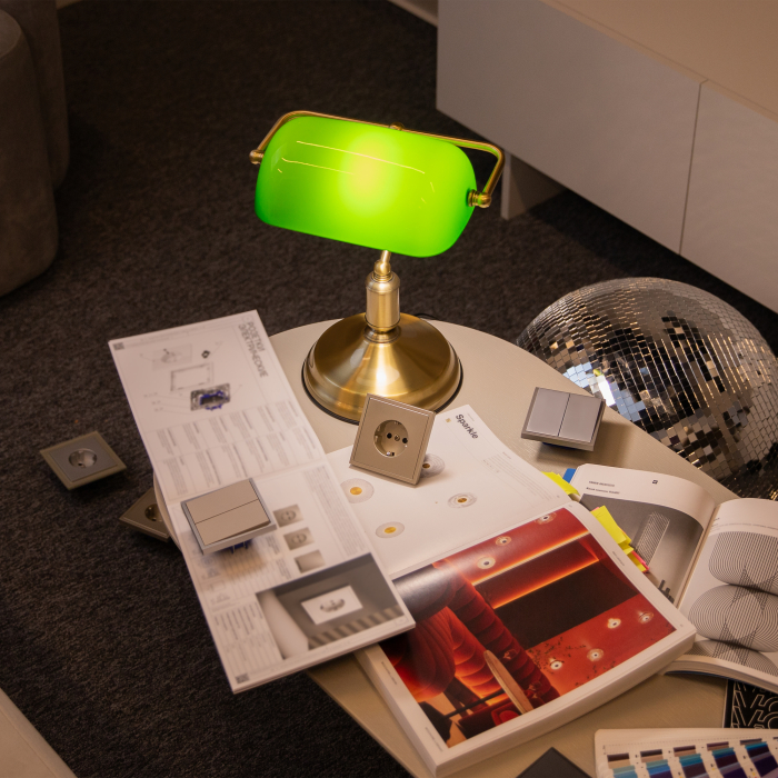 Lampă de masă Kiwi, Metal Alamă, 40W, MAYTONI Z153-TL-01-BS [5]