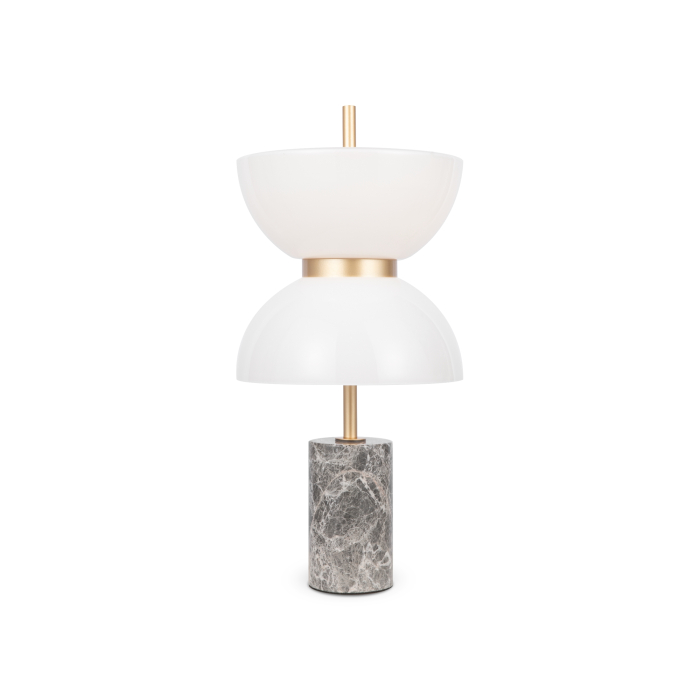 Lampă de masă Kyoto, Metal și marmură Auriu și gri, 11W, MAYTONI MOD178TL-L11GR3K [13]