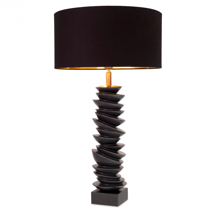   Lampă de masă Lorieux finisaj bronz inclusiv abajur 118016 EICHHOLTZ [1]