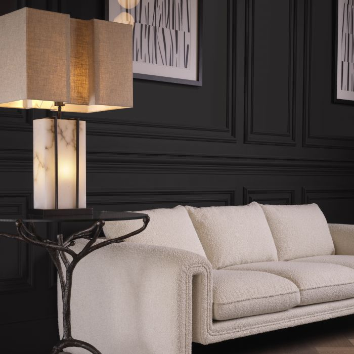   Lampă de masă Graham cu finisaj bronz accent inclus abajur 115650 EICHHOLTZ [2]