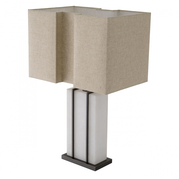   Lampă de masă Graham cu finisaj bronz accent inclus abajur 115650 EICHHOLTZ [3]
