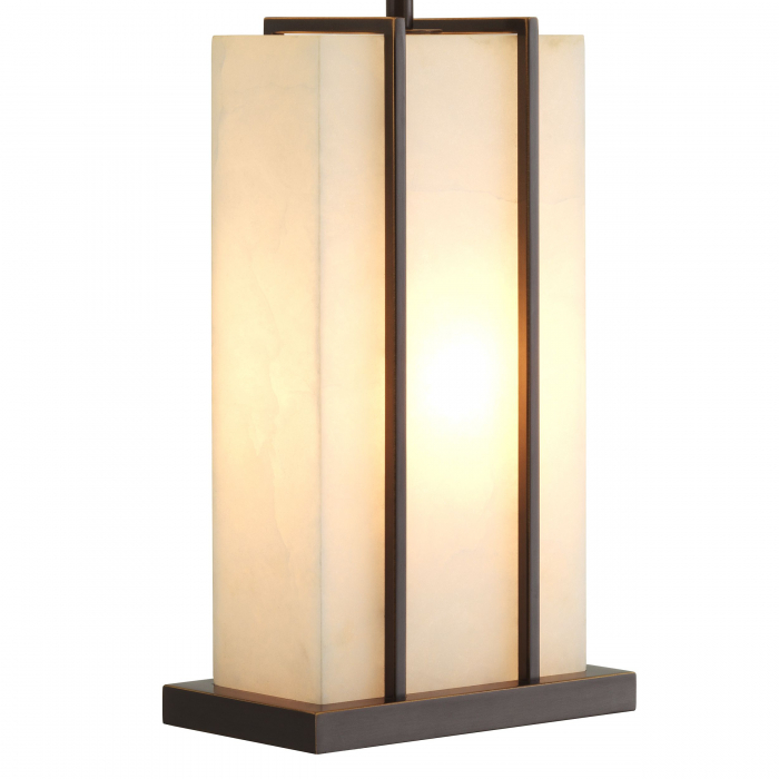   Lampă de masă Graham cu finisaj bronz accent inclus abajur 115650 EICHHOLTZ [5]