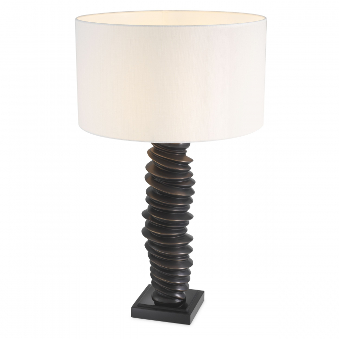   Lampă de masă Miro finisaj bronz accent inclus abajur 114171 EICHHOLTZ [3]