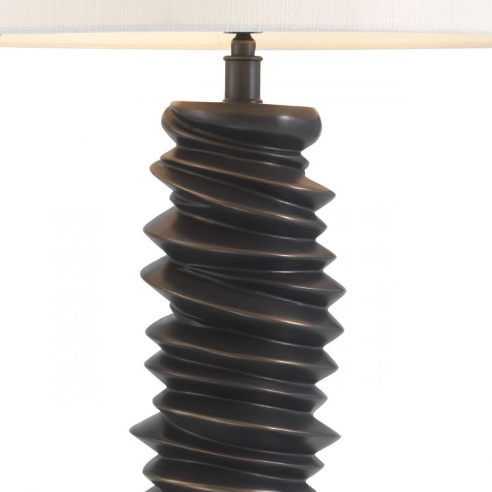   Lampă de masă Miro finisaj bronz accent inclus abajur 114171 EICHHOLTZ [4]