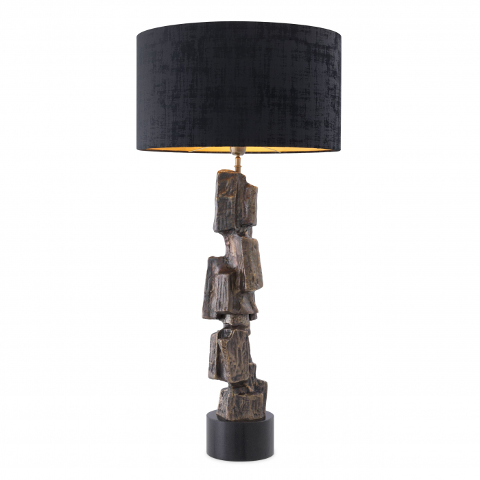   Lampă de masă Noto finisaj din alamă vintage inclus abajur 114194 EICHHOLTZ [5]