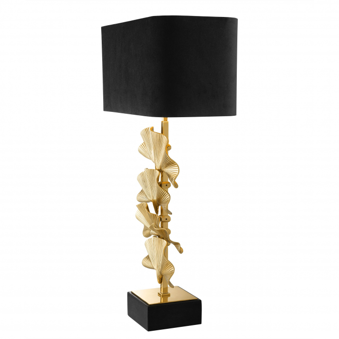   Lampă de masă Olivier L din alamă lustruită, inclusiv abajur 111340 EICHHOLTZ [4]