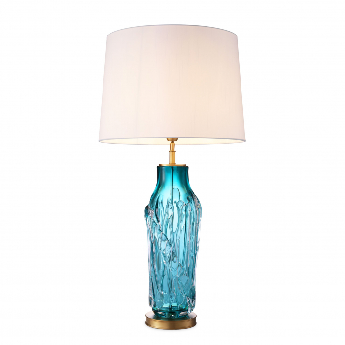 Lampa de masa lux Torian cu baza sticla albastra | Eichholtz - 111605 [6]