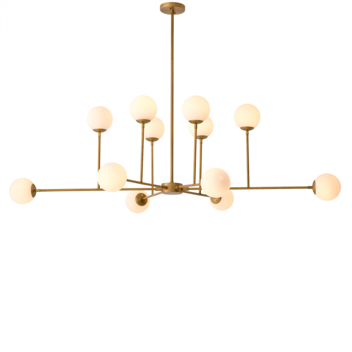   Candelabru Aram finisaj din alamă antică 116282 EICHHOLTZ [3]
