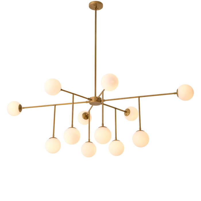   Candelabru Aram finisaj din alamă antică 116282 EICHHOLTZ [1]