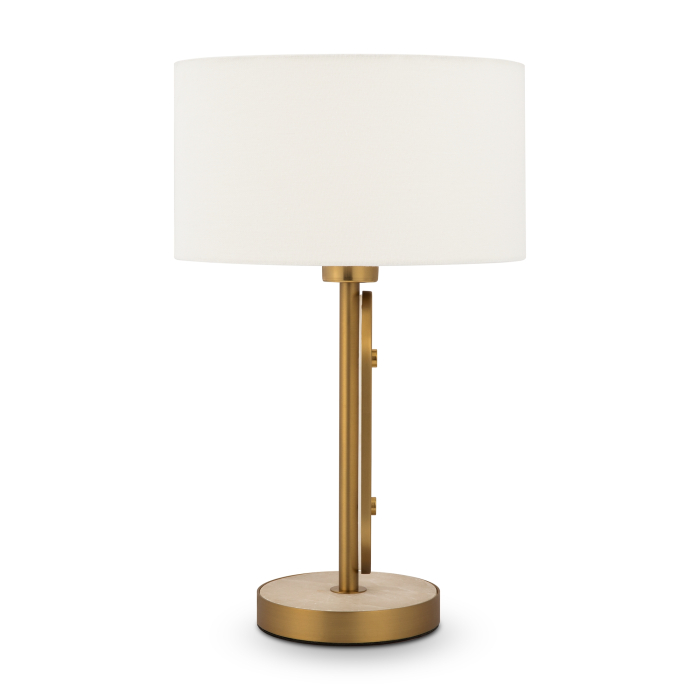 Lampă de masă Marmo, Metal și alabastru Alamă, 40W, MAYTONI MOD099TL-01G [4]