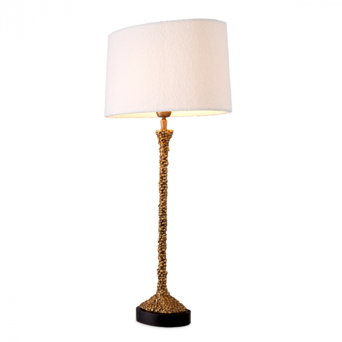   Lampă de masă Miko finisaj din alamă vintage inclus abajur 117772 EICHHOLTZ [1]