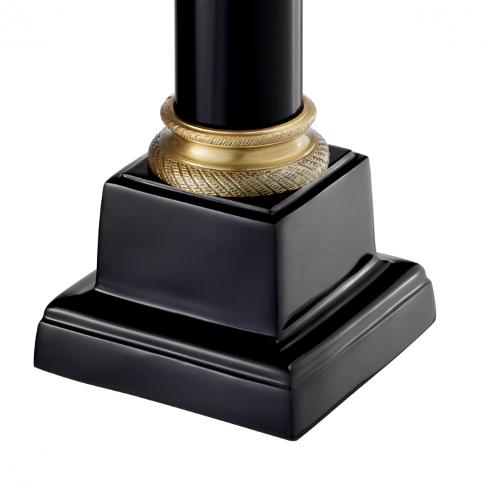   Lampă de masă Monaco finisaj negru/bronz antichizat inclusiv abajur 101640 EICHHOLTZ [3]