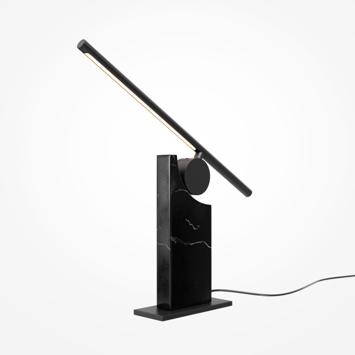 Lampă de masă Monumento, Metal și marmură Negru, 9W, MAYTONI MOD467TL-L9B3K [4]