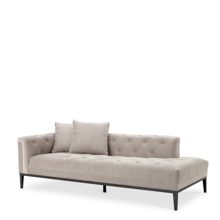   Canapea de lounge Cesare stânga gri piatră 111349 EICHHOLTZ [1]