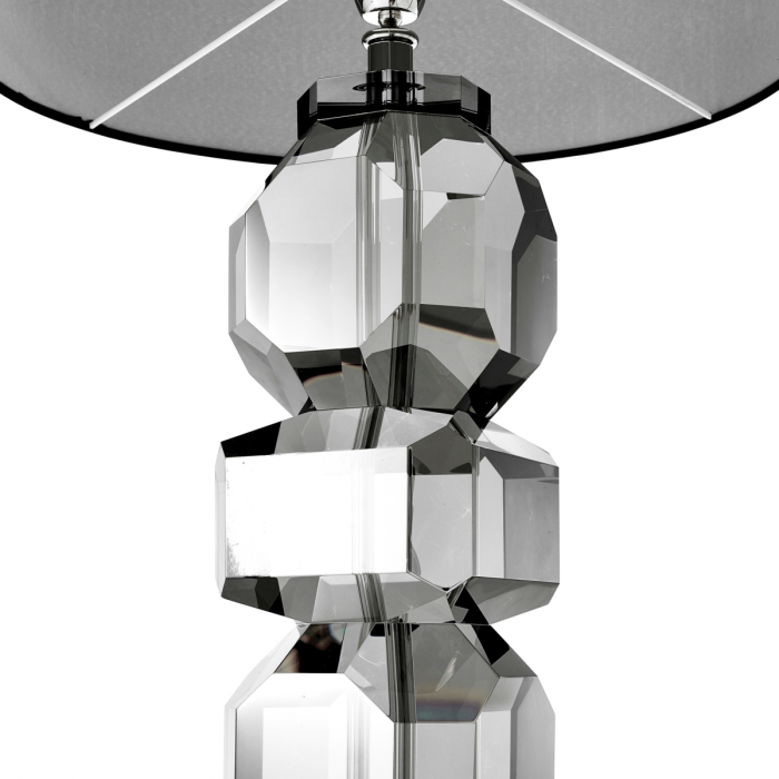   Lampă de masă Mornington cristal fum inclus abajur 110634 EICHHOLTZ [4]