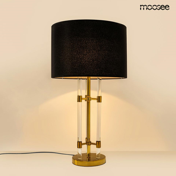 Lampă de Masă Moxy 35x35x66,5 cm, Auriu, Negru - Moosee [2]