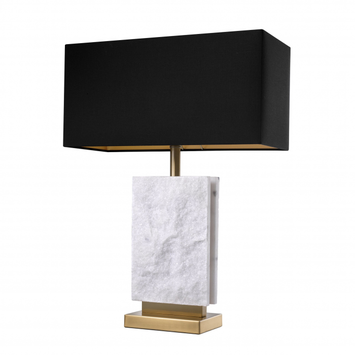   Lampă de masă Charleston finisaj bronz ant inclus abajur 113910 EICHHOLTZ [3]