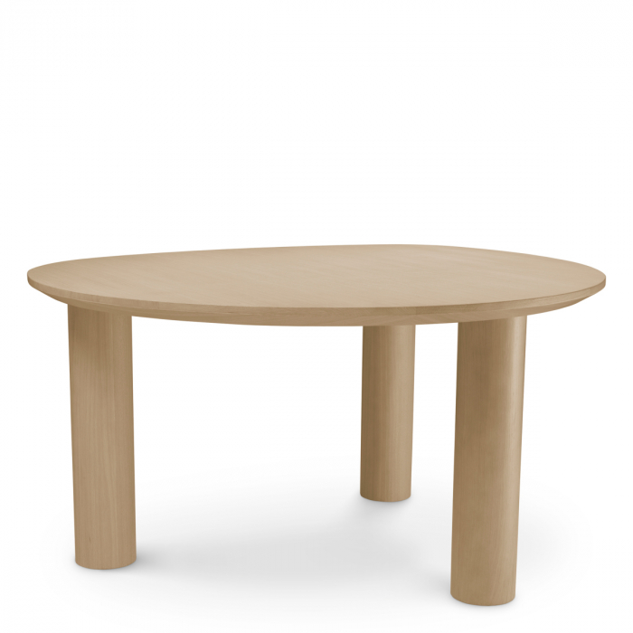   Masa de dining Lombardo din furnir de steBorcan natural 116925 EICHHOLTZ [4]