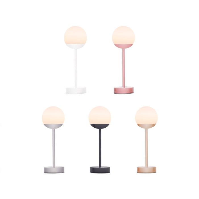 Lampă de Masă Norai Slim 11,5x11,5x35 cm, Metal și PP, Protecție IP44 - New Garden [8]