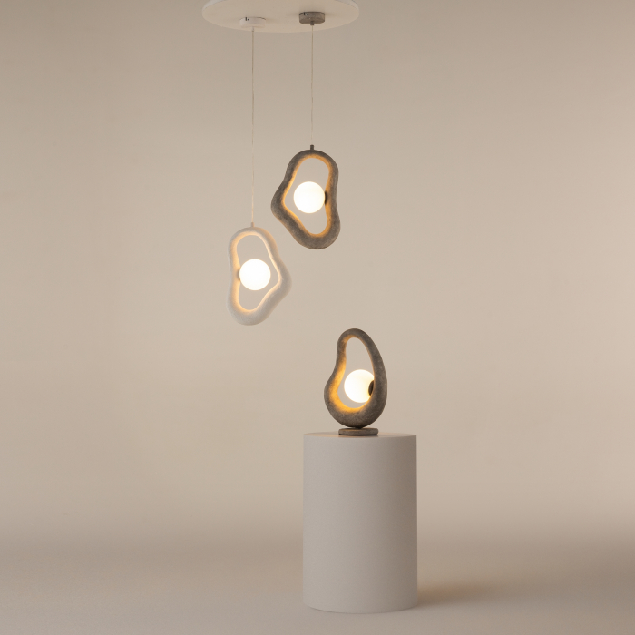 Lampă de masă OPUS, Metal Gri, 28W, MAYTONI MOD380TL-01GR [3]