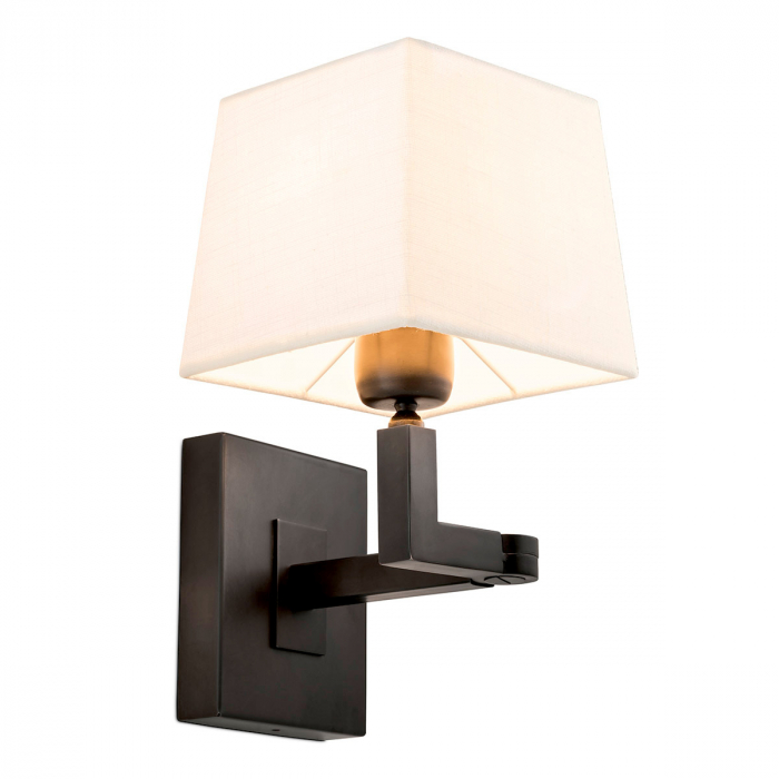   Aplica Cambell finisaj bronz inclus abajur 110846 EICHHOLTZ [1]