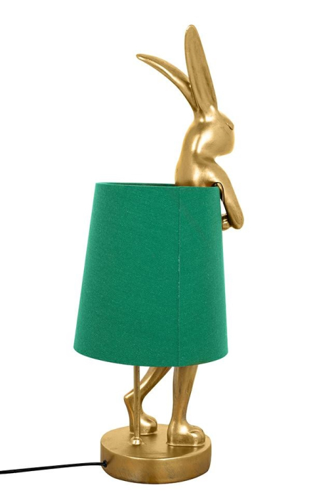 Lampă de Masă Rabbit 23x26x68 cm, Auriu Vopsit Prin Pulverizare Electrostatică - Kare Design [3]