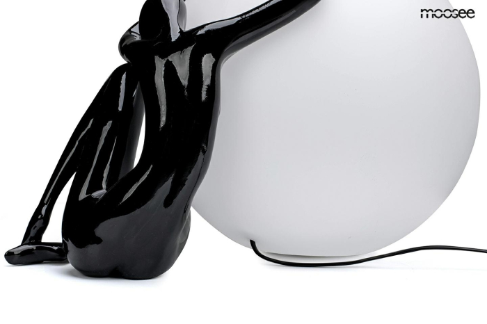 Lampă de Masă Uomo 50 48x36x35,5 cm, Negru - Moosee [5]