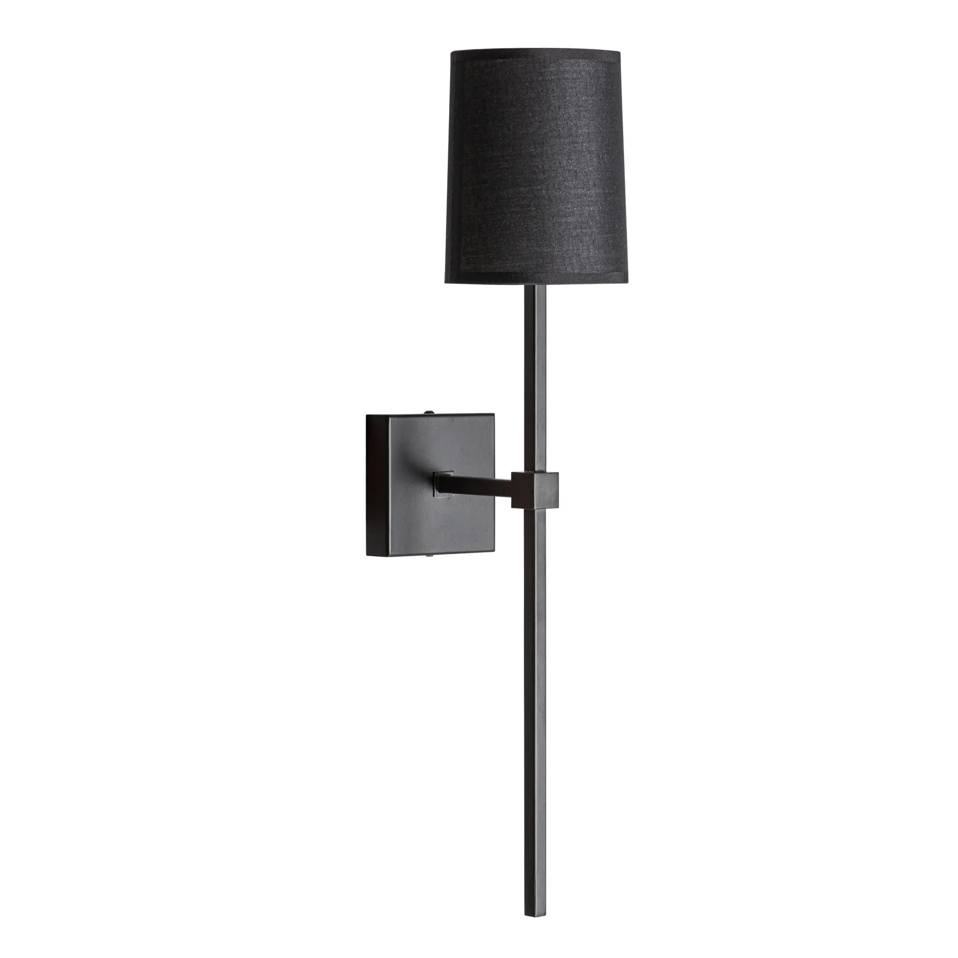Lampa de Perete 12x19x60 cm, Bumbac și Oțel Bronz - VicalHome VicalHome 39072 [2]