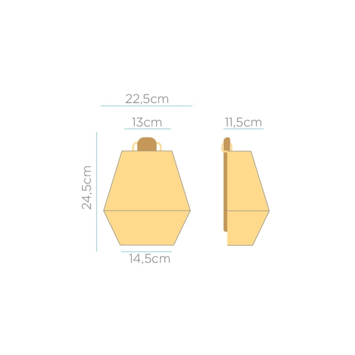 Lampa de Perete Sisine 25 Wall 21x11,5x23 cm, Protecție IP54 - New Garden [5]