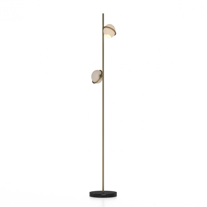   Lampă de podea Aprillia finisaj din alamă antică 115674 EICHHOLTZ [1]