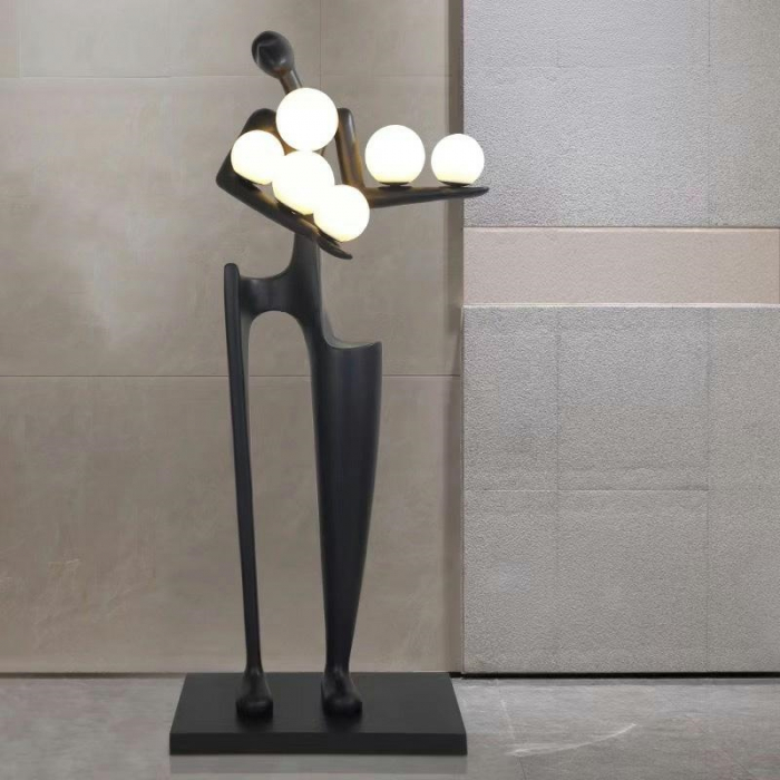 Lampă de podea MOOSEE HUMAN DREAMER neagră, MSE010100381 - King [2]