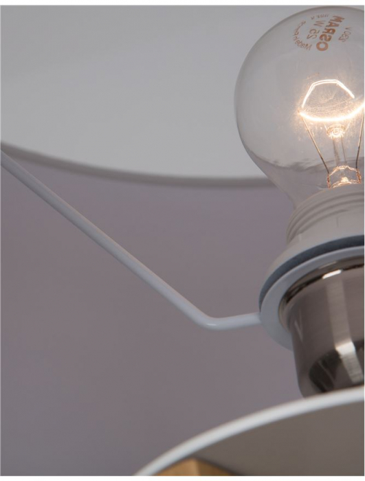 Lampa de podea premium alba Jolan, 3 picioare din lemn, abajur textil, 160 cm, 9145061 - Novaluce [14]