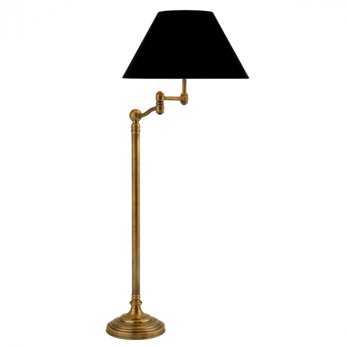   Lampă de podea Regis cu finisaj din alamă vintage, inclusiv abajur. 109743 EICHHOLTZ [1]