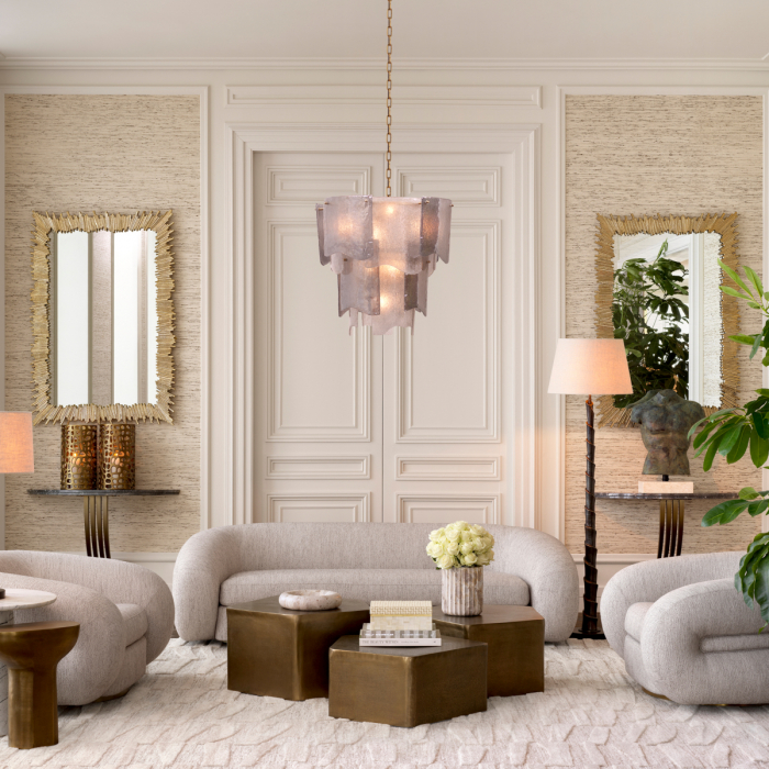   Lampă de podea Riverbank cu finisaj bronz inclusiv abajur 118689 EICHHOLTZ [2]