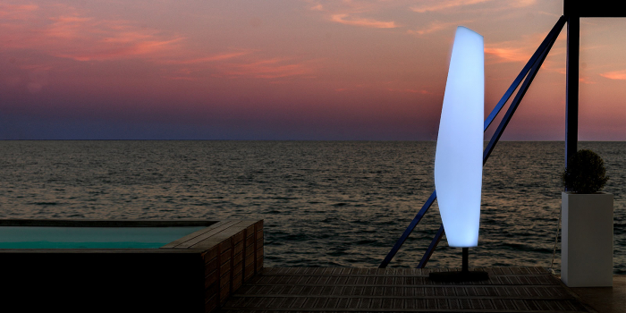 Lampa decorativa gradina LED RGB Blanca 220 cm, 46050W - Vondom [2]