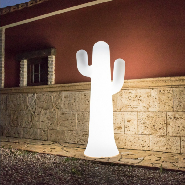 Lampa design gradina Cactus 140 cm, iluminare LED, LUMPC140OFNW - King [3]